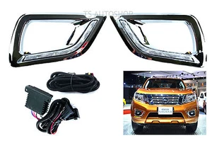 For 15 16 17 Nissan Frontier Navara Np300 D23 Set LED Daytime Running Light DRL - Picture 1 of 7