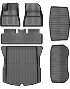 2024 2025 New Version Tesla Model 3 Highland Floor Mats Custom Fit All Weather T - Picture 1 of 14