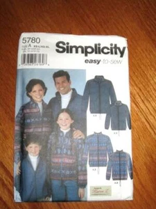 Neu Simplicity leicht zu nähen #7580 ungeschnittenes Muster Gr.A XS-L XS-XL neu in Verpackung - Bild 1 von 2