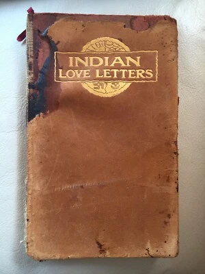 Hopi Indian Book Love Letter 1907 Marah Ryan Curtis Photo Vintage Leather As Is - Image 1 of 4
