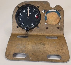 Antique World War II CAI Altitude Altimeter Airplane Aviator 1000 Feet - Bild 1 von 10