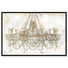 Oliver Gal Fashion and Glam Modern Canvas Wall Art Gold Diamonds Ready to Han...