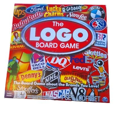 The Logo Brand Board Game Complete Spin Masters Family Fun 12 Years And Up - Image 1 of 4