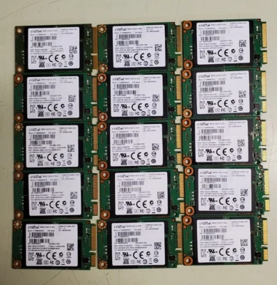 (15) Crucial CT120M500SSD3 120gb M500 mSATA SSD - Image 1 of 4