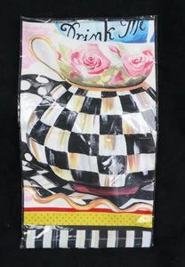 Nuovo con scatola MacKenzie-Piatto per bambini curioso tazza da tè asciugamano da tè 18” x 26” Courtly 70113-022 - Foto 1 di 7