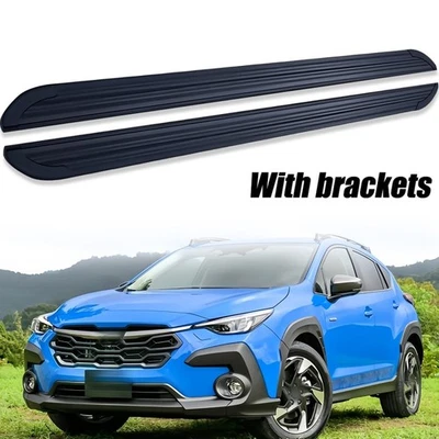 2PCS Running Boards Fit for Subaru XV Crosstrek GT 2018-2022 Nerf Bars Side Step - Image 1 of 4