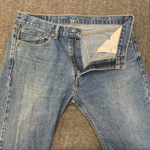 Levi's 505 Jeans Herren Gr. 36x30 (36x29) Blau Regular Fit Straight Leg Baumwolle - Bild 1 von 10