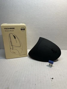 TECHRISE TR-MS007 Ergonomic Vertical Wireless Mouse - NICE!  WORKS! OPEN BOX - Picture 1 of 4