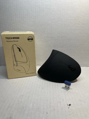 TECHRISE TR-MS007 Ergonomic Vertical Wireless Mouse - NICE!  WORKS! OPEN BOX - Image 1 of 4