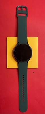 Samsung Galaxy Watch 4 SM-R870 44mm Aluminiumgehäuse Grün Armband Guter Zustand - Bild 1 von 4