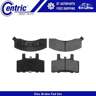 Para Chevrolet K3500 1988-2000 | Pastillas de freno de disco delanteras centradas | Semimetálicas Foto 1 de 4