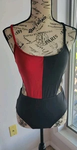 NWT Hottopic DC Batman: Harley Quinn Split Diamond Monokini S/M - Picture 1 of 7
