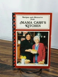 Vtg 1985 Mama Cash's Kitchen Spiral Bound/Paperback Cookbook = Signed - Picture 1 of 15