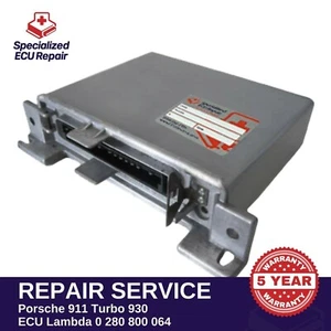 Porsche 911 Turbo 930 ECU Lambda 0280800064 Engine Computer Repair Service - Bild 1 von 1