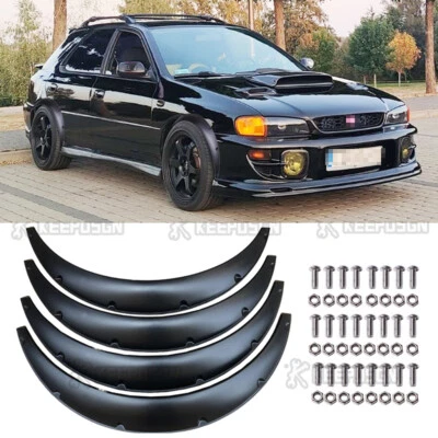 890mm Flexible Fender Flare Wide Body Kit Wheel Arch For Subaru Impreza WRX STI - Image 1 of 4