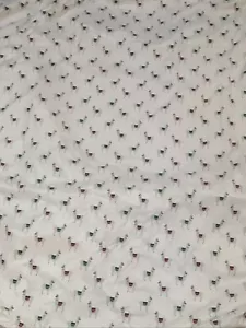 Sábana de cama Cynthia Rowley 89""x60"" con motivo 1 poliéster totalmente elástica - Imagen 1 de 8
