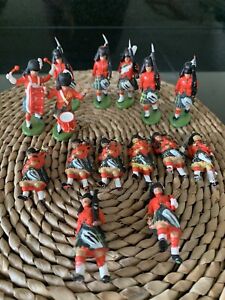toy soldiers 1/32 Grenadier, Coldstream, Scots, Irish and Welsh Guards. 1970’s