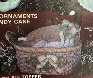 VINTAGE DONA'S CERAMIC MOLD #D-245 A &B/#D-272 CHRISTMAS GOOSE/SLEEPING LAMB BOX - Picture 1 of 15
