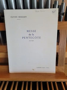 * Messiaen: Messe de la Pentecote; órgano (Leduc) - Imagen 1 de 1