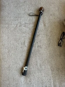 Bolex Paillard Unipod/Monópode con correa de mano de cuero perno de cambio parte superior - Imagen 1 de 6