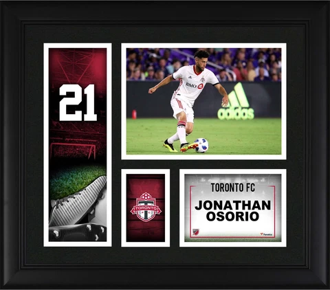 Jonathan Osorio Toronto FC Framed 15'' x 17'' Player Collage Cover