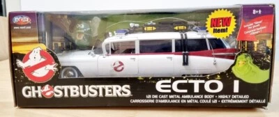 ECTO 1 JOYRIDE 1:21 EDICIÓN ESPECIAL SLIMER GHOSTBUSTERS MODELO MUY RARO Foto 1 de 4