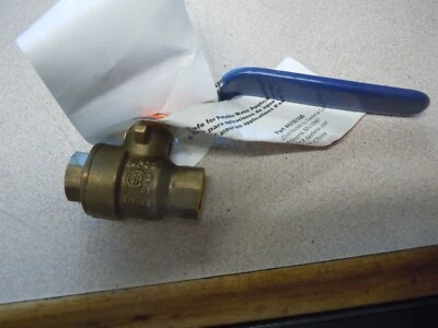 1/4" F-NPT x F-NPT ProFitter® 600 psi 150 WSP Lead-Free Forged Brass Ball Valve - Image 1 of 3