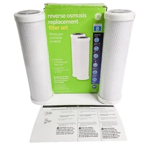GE Reverse Osmosis Replacement Filters B 2 Pack FX12P GXRM110RBL New Open Box - Picture 1 of 5