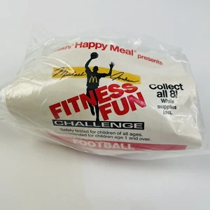 1991 McDonalds Michael Jordan Fitness Fun Challenge Fußball Happy Meal Spielzeug Vintage - Bild 1 von 4