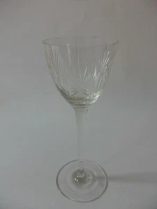 Vidrio antiguo Art Nouveau copa de vino copa de vino pieza de colección rara - Imagen 1 de 5