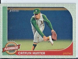 Catfish Hunter 2017 Topps Heritage Baseball Flashbacks - Picture 1 of 1