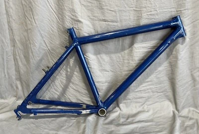 Klein Pinnacle MTB Frame Only 19" 130mm 9mm QR Cantilever/V-Brake Rim 26" Blue - Image 1 of 4