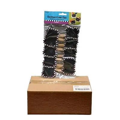 MAD TEA PARTY доска этикетка зажимы (8) в упаковке лот из 6 упаковок - Изображение 1 из 4