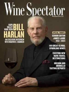 WINE SPECTATOR-JUNE 15/30 2025-BILL HARLAN-NEW-FAST SHIPPING - Bild 1 von 1