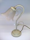 Dar table lamp with replacement shade, fully functional, needs repair