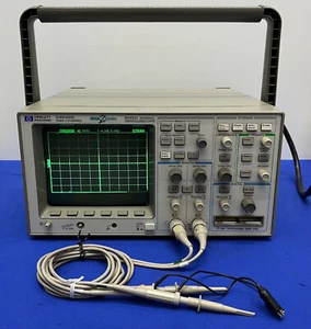 HP HEWLETT PACKARD 54645D MIXED SIGNAL OSCILLOSCOPE & PROBE & 54659B STORAGE MOD - Picture 1 of 12