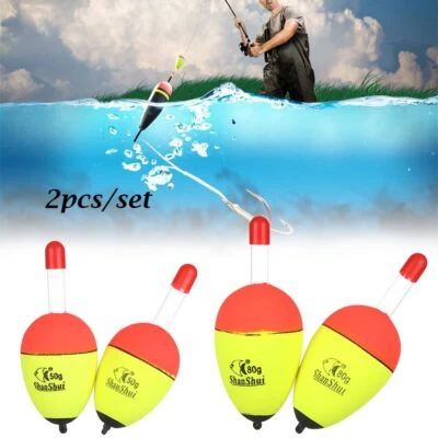 Hot Plastic Bobber Eva Foam Ball Boia Light Stick Fishing Night Float - image 1 of 4