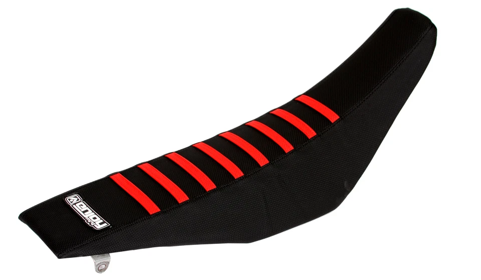 Husqvarna TC TE TXC 250 310 2009-2013 cubierta de asiento costillas todo negro/rojo #139 Foto 1 de 2