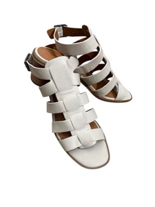 Lucky Brand Damen-Sandalen cremefarben offene Zehenpartie Größe 7 - Bild 1 von 6