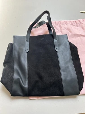 Radley Handbag in black leather and suede (pre-owned) - image 1 of 4