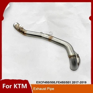Cabezal de tubo de escape de motocicleta para KTM EXCF450/500 2017-2019 HUSQVARNA FE450/501 - Imagen 1 de 6