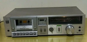 Technics M220 Stereo Cassette Deck Cassette Tape Player Silver Tested Japan Used - Picture 1 of 12