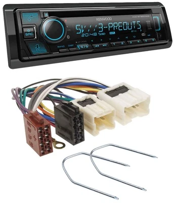 Kenwood Bluetooth USB CD MP3 DAB Autoradio für Nissan Pathfinder 96-03 Quest 93- - Bild 1 von 4