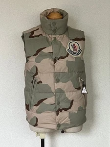 Moncler Junya Watanabe Comme des Garcons JR-J205 Down Jacket Vest Camo S sz - Picture 1 of 10
