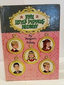 "Five Little Peppers Midway" Whitman Publishers 1961 Hardback By Margaret Sidney - Picture 1 of 7