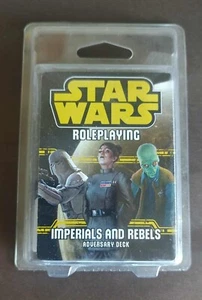 Star Wars Adversary Deck "Imperials & Rebels" Fantasy Flight Games RPG SWR02 NEW - Picture 1 of 2