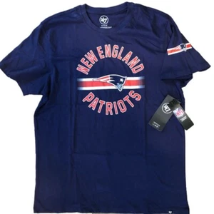 Nueva Con Etiquetas Camiseta Nueva Inglaterra Patriots '47 Marca Looper Logotipo Azul Marino Talla XL - Imagen 1 de 1