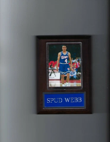 SPUD WEBB PLAQUE SACRAMENTO KINGS BASKETBALL NBA Cover