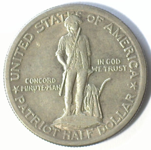 1925 LEXINGTON CONCORD  50¢ CH AU