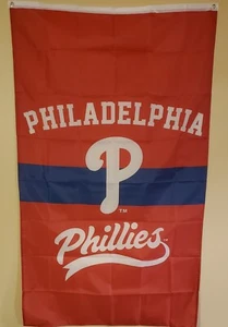 Philadelphia Phillies (VERTICAL HANGING) 3 x 5 Flag   #268/ - Picture 1 of 1